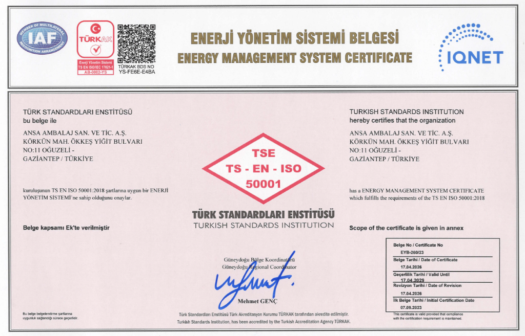 ISO50001 - ANSA